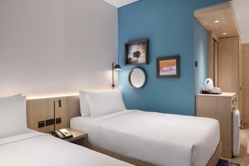 Hampton Hilton - الغرف